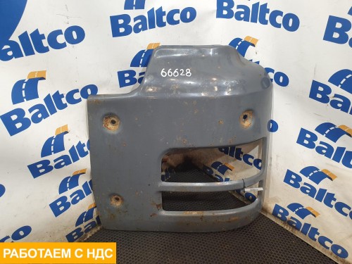 Угол бампера (металл) левый