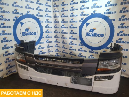 Бампер передний (ноускат) правый